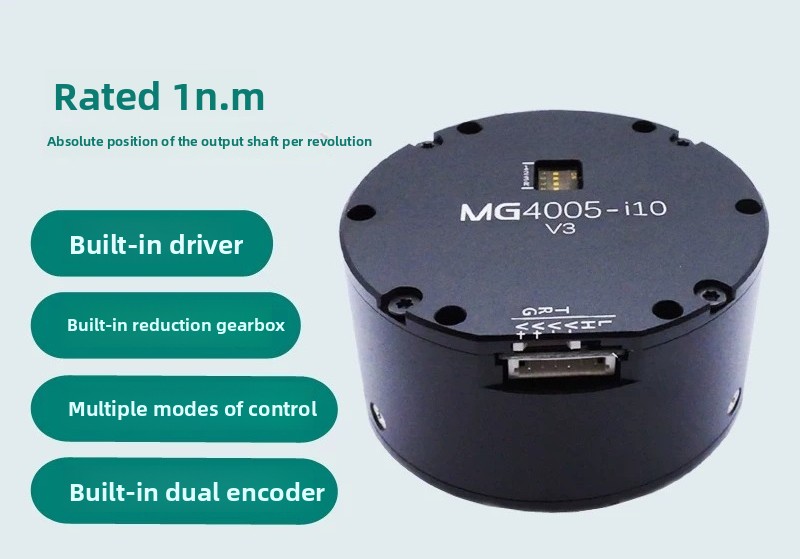 Robot Arm Motor - MG4005E-i:10 Micro Joint Servo Motor with
