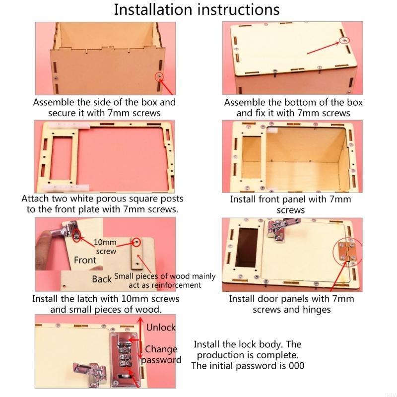 54DA DIY Strongbox Making Kits - đánh giá và giá Science Project Toys Making