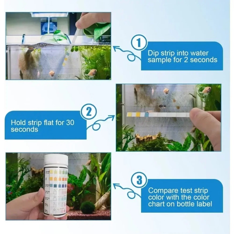 Aquarium Test Strip  Freshwate - đánh giá và giá Water Testing Kit