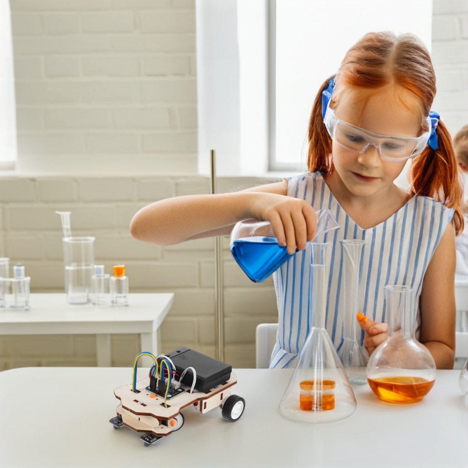 1Set Stem Car Building Kit for - đánh giá và giá Science Kit