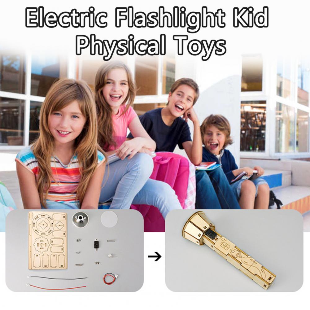Wooden DIY Flashlight Puzzle K - đánh giá và giá Science Project Diy