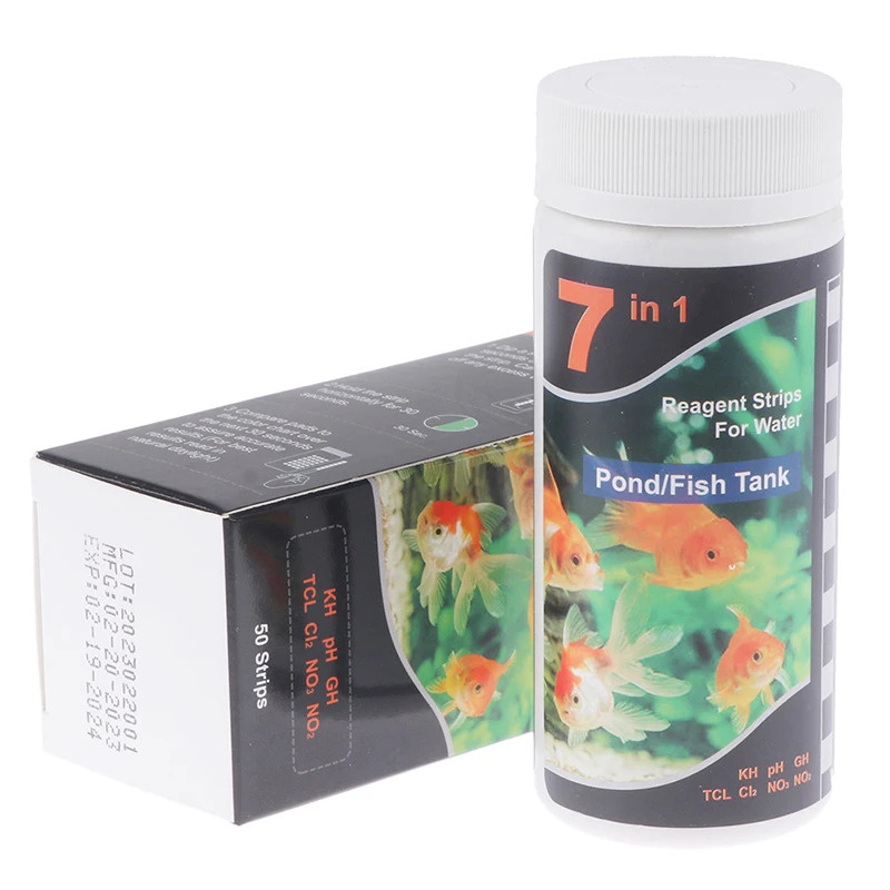 7-In-1 PH Test Strip, Aquarium - đánh giá và giá Water Testing Kit