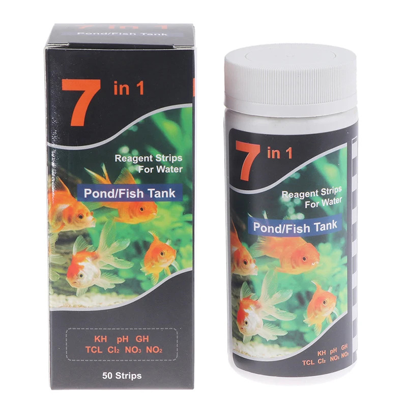 7-In-1 PH Test Strip, Aquarium - đánh giá và giá Water Testing Kit