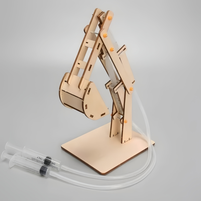 DIY Hydraulic Excavator Model  - đánh giá và giá Science Project Diy