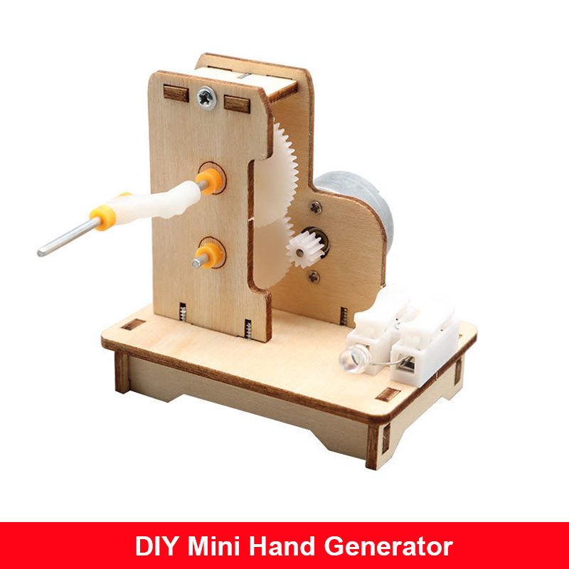 DIY Mini Hand Generator DIY Sc - đánh giá và giá Science Project Diy