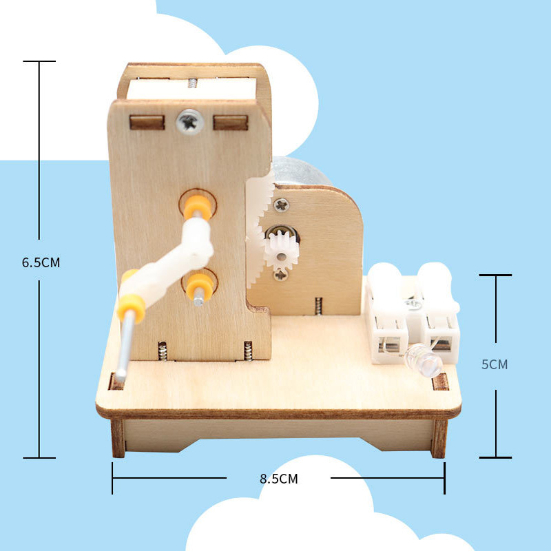 DIY Mini Hand Generator DIY Sc - đánh giá và giá Science Project Diy
