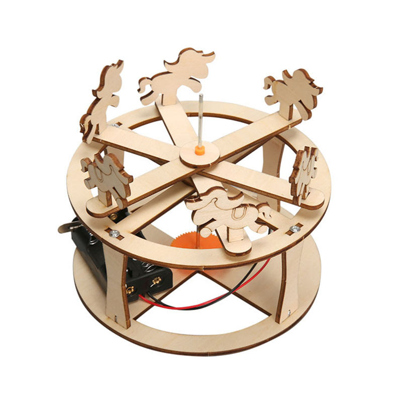 HUAHUABuild Your Own Carousel  - đánh giá và giá Science Project Diy