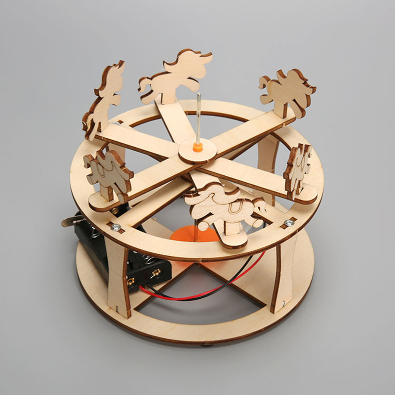 HUAHUABuild Your Own Carousel  - đánh giá và giá Science Project Diy