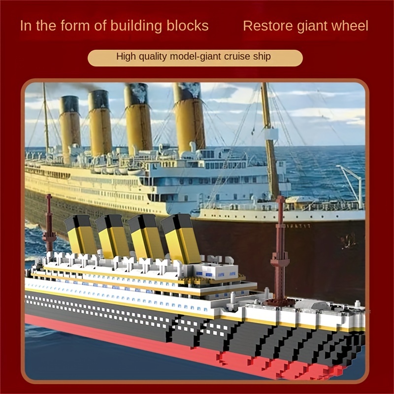 Titanic building block assembl - đánh giá và giá Science Olympiad