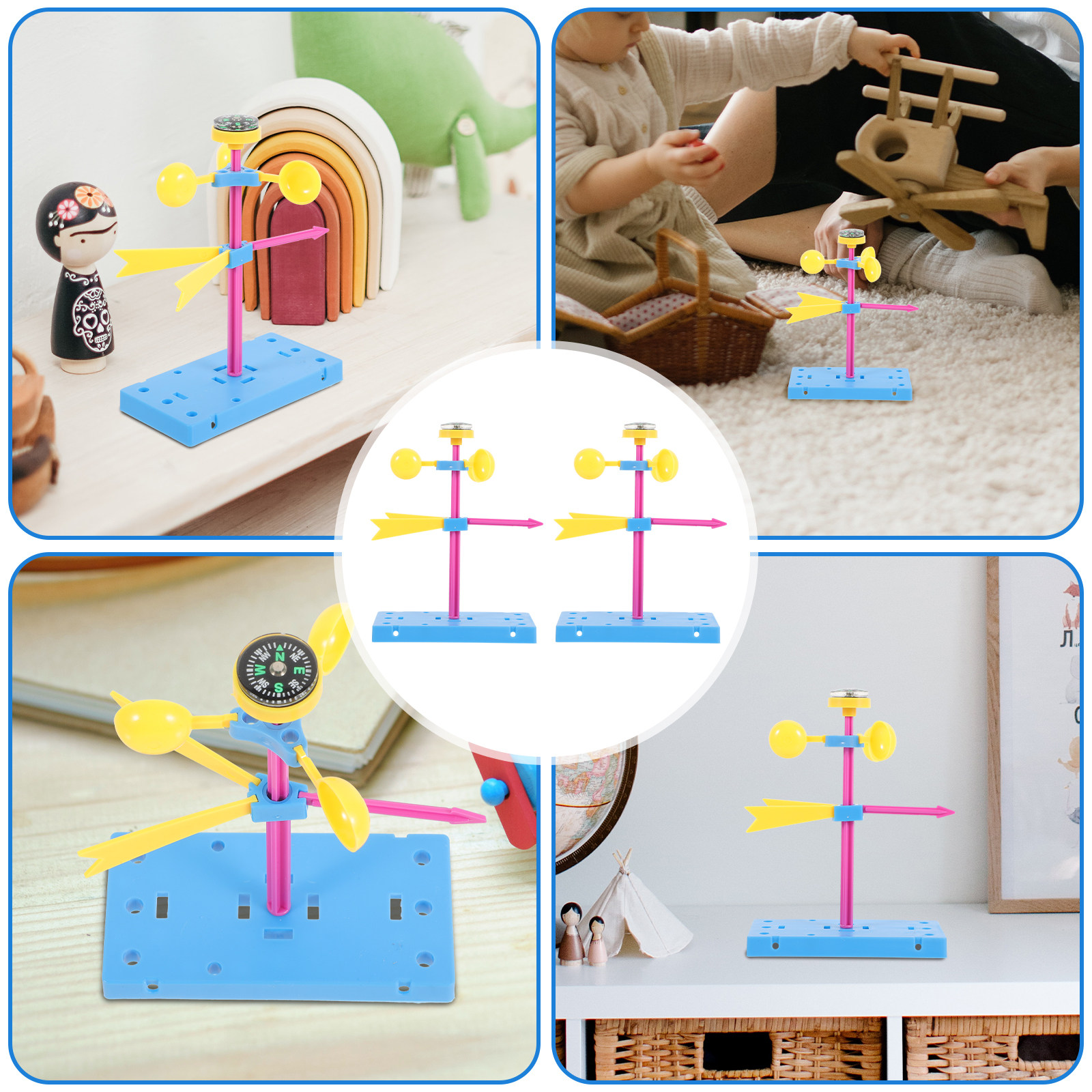 2pcs Wind Diy Educational Engi - đánh giá và giá Science Kit