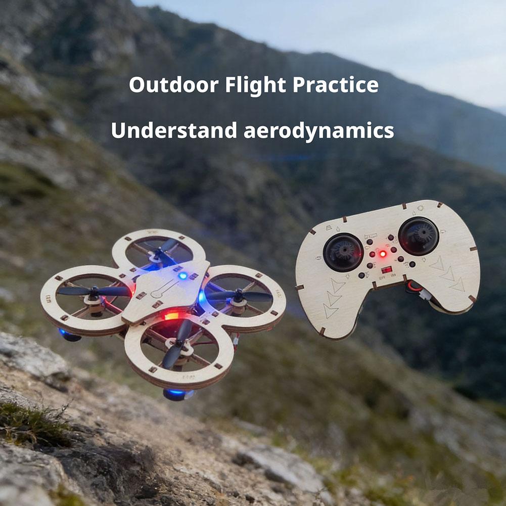 DIY Wooden RC Drone Quadcopter - đánh giá và giá Science Project Diy