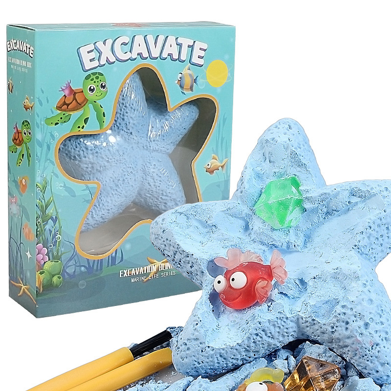 Starfish Marine Life Gemstone  - đánh giá và giá Science Kit