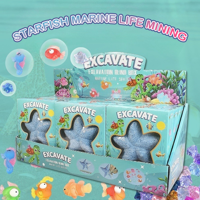 Starfish Marine Life Gemstone  - đánh giá và giá Science Kit
