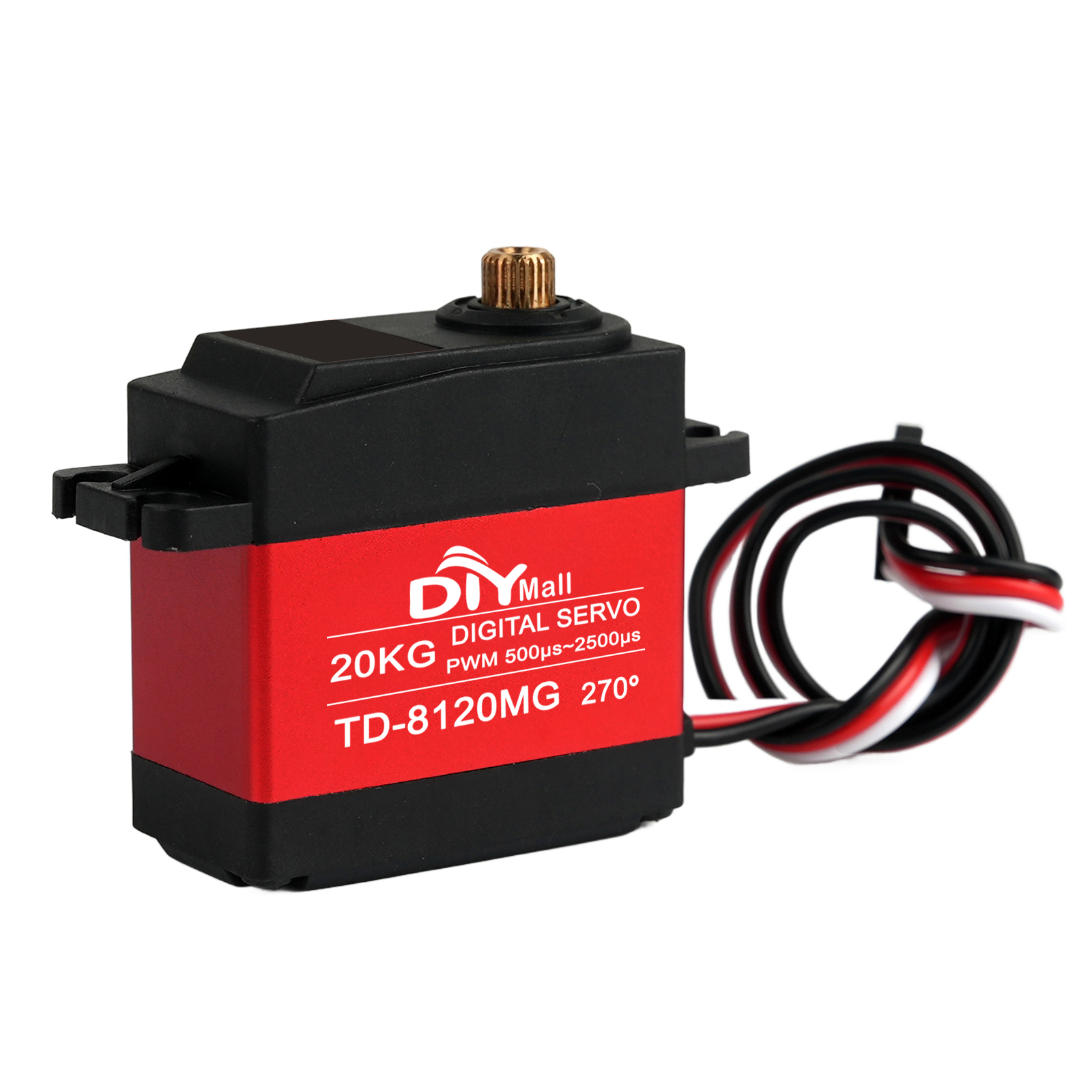 20KG TD-8120MG Large Torque St - đánh giá và giá Robot Arm Motor