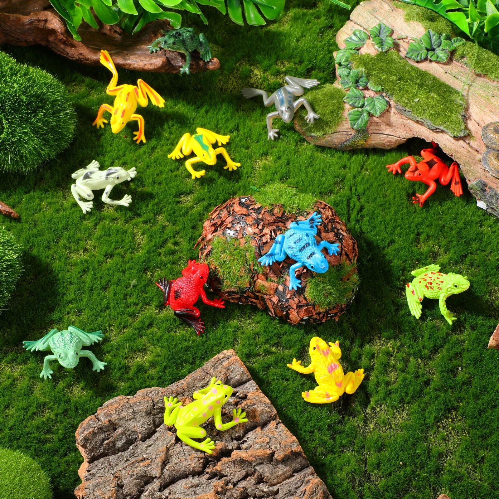 12Pcs Realistic Frogs Statue K - đánh giá và giá Science And Hobby