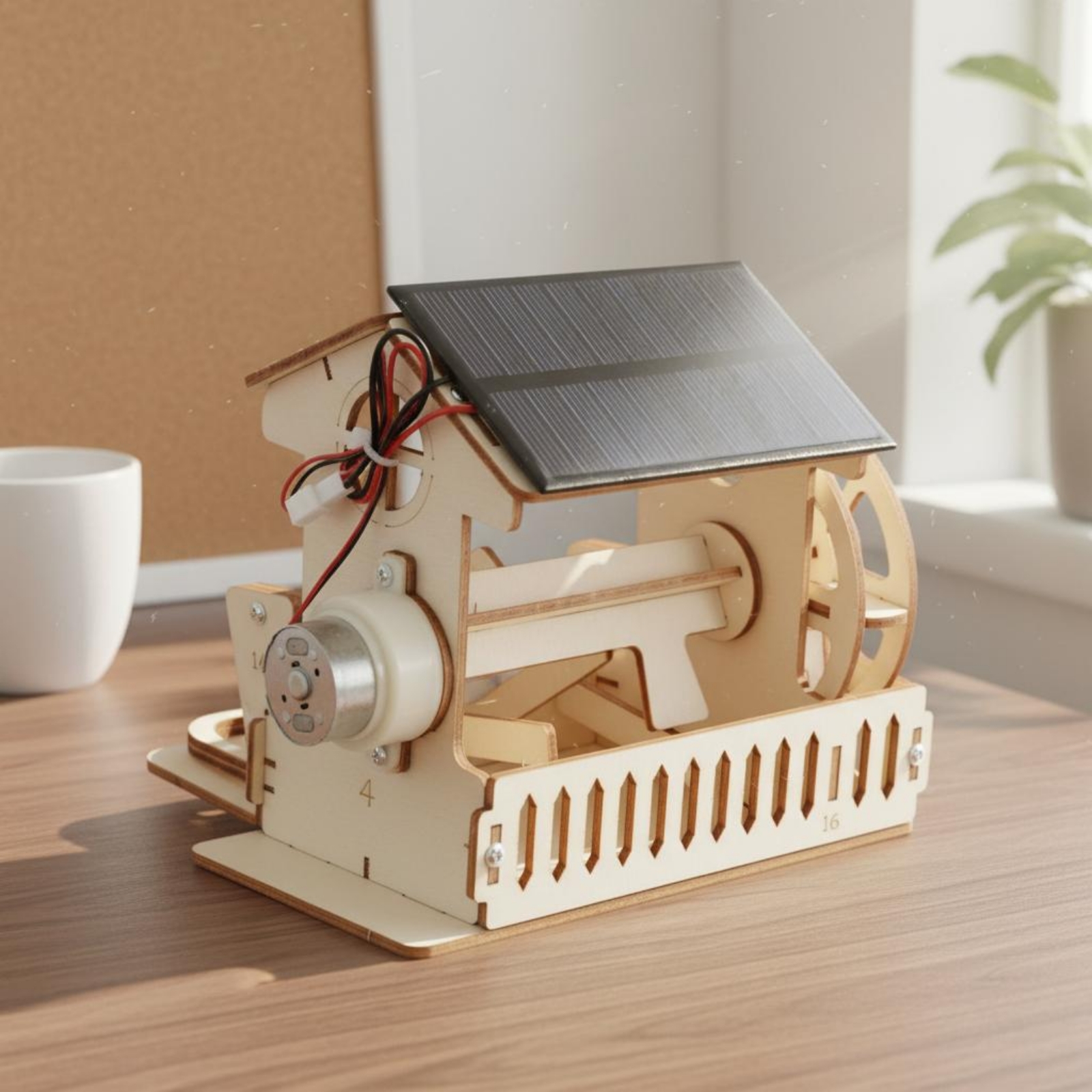 Rice Hulling Water Wheel Hands - đánh giá và giá Science Project Diy