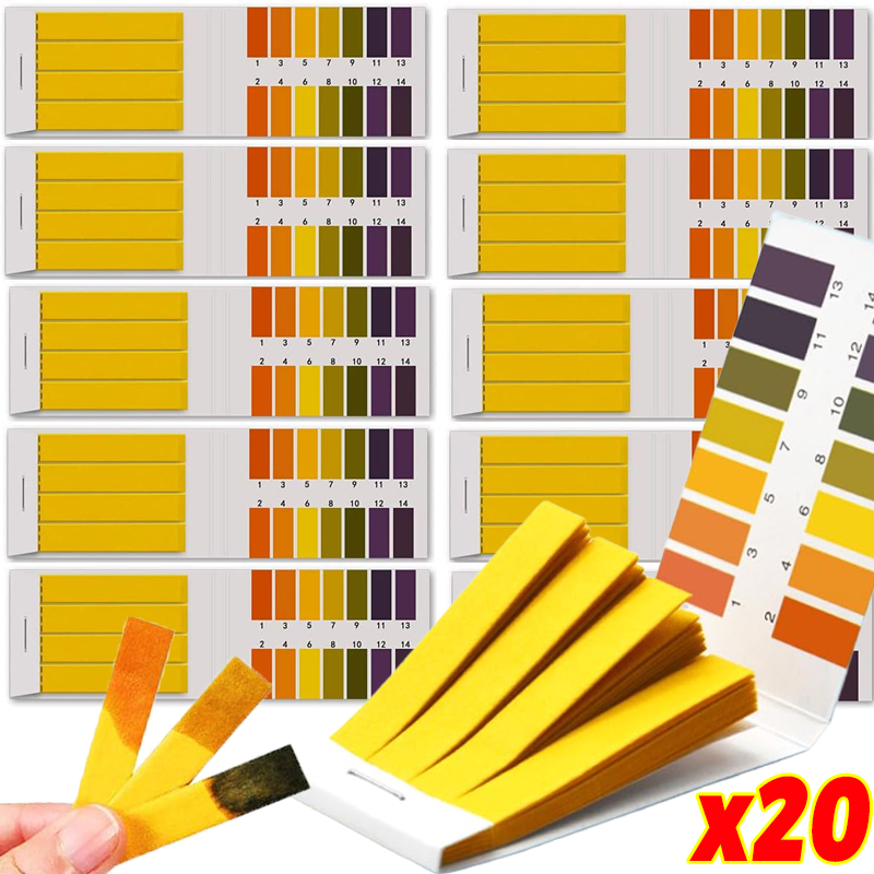 Universal pH Test Strips 1-14  - đánh giá và giá Ph Strip Test